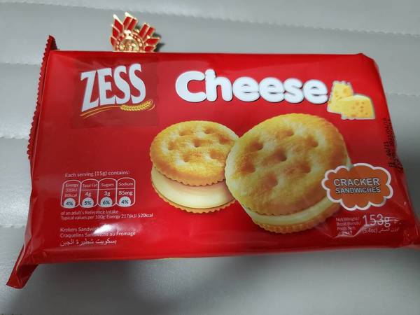 超级好吃的饼干：杰思芝士夹心饼干