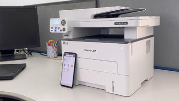 无需电脑，用手机即可轻松实现自动双面打印、复印和扫描，奔图多功能打印机体验
