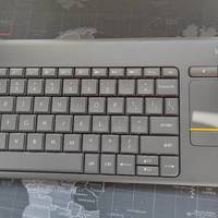 HTPC完美外设，罗技k400+键盘