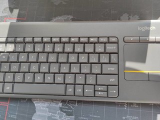 HTPC完美外设，罗技k400+键盘