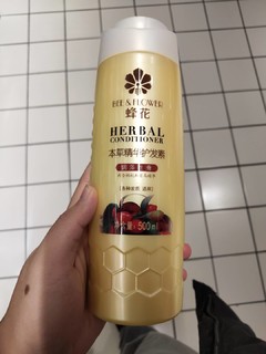 蜂花 润泽丝滑 本草精华护发素500ml