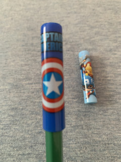 孩子喜欢的美国队长系列铅笔笔帽