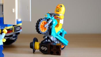 乐高手记 篇八十一：小东西，挺别致——LEGO 乐高 60310 可爱鸡仔特技摩托车