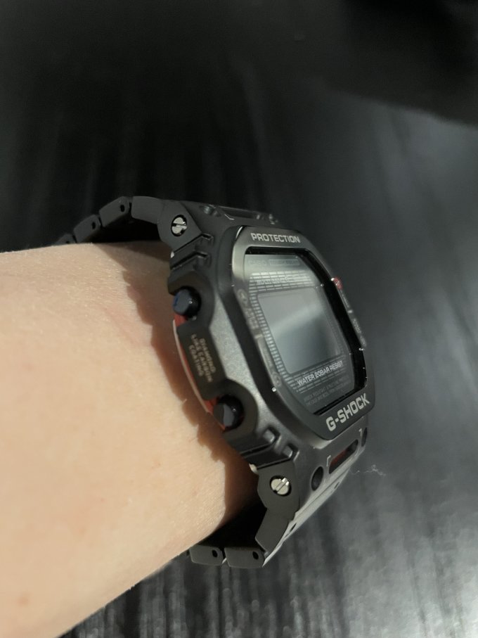 卡西欧男表怎么样 卡西欧gw-b5600hr变身机甲钛块_什么值得买