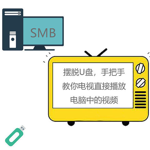 还在用U盘传电影吗？手把手教你电视直接读取电脑中的视频