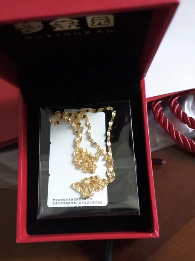 性价比超高的梦金园项链