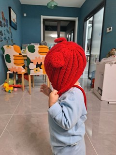 韩版婴儿针织帽，冬天里的一抹风景