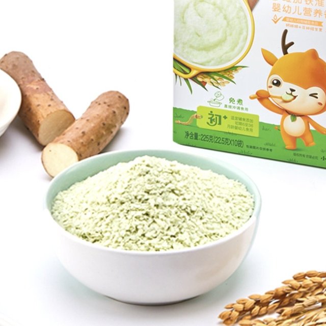 稻田村小鹿呦呦多维加锌牛肉薏米营养粥，关爱宝宝从一碗好粥开始