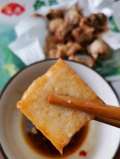 安井的鱼豆腐烫火锅吃味道美极了