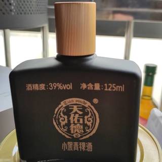 Tian youde 天佑德小黑青稞酒39%vol 清香型白酒125ml 单瓶装【报价价格