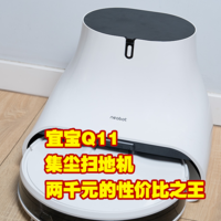家电白+黑 篇二十三：海外大卖的宜宝Q11，最便宜的集尘扫地机器人？性能让人惊讶