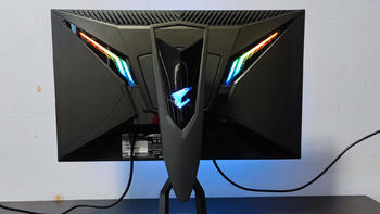 技嘉AORUS AD27QD战术显示器开箱评测！配件选硬件厂商的准没错