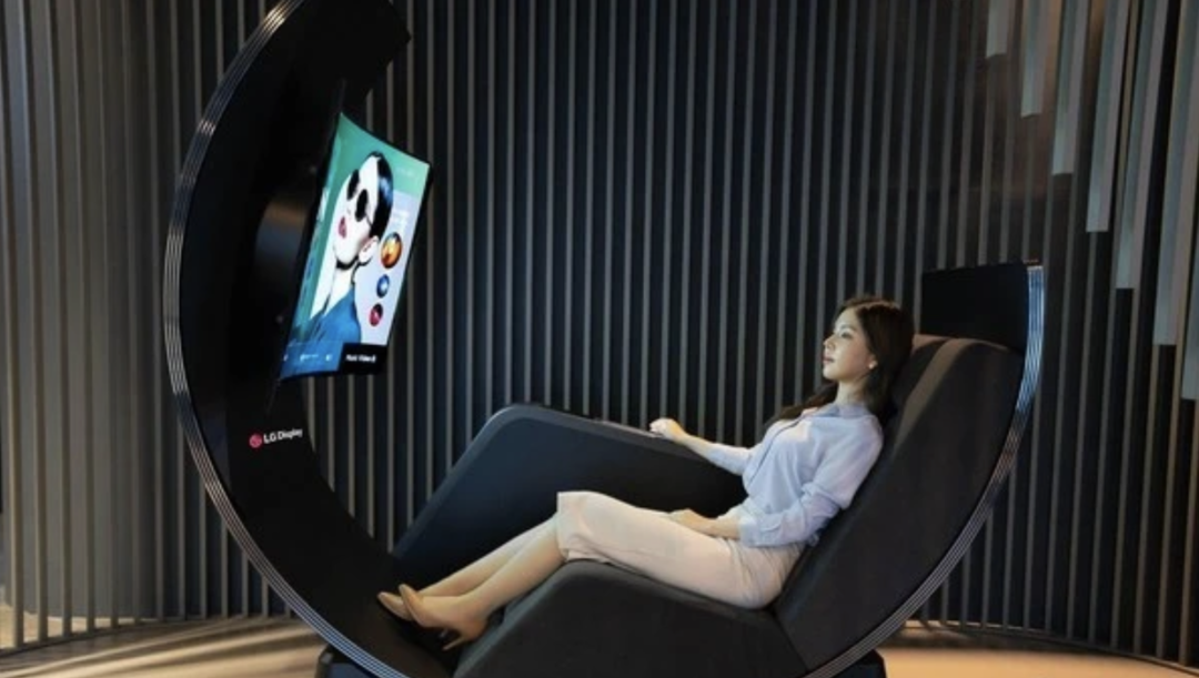 LG Display再出概念新品，创意“媒体椅”着实不错！
