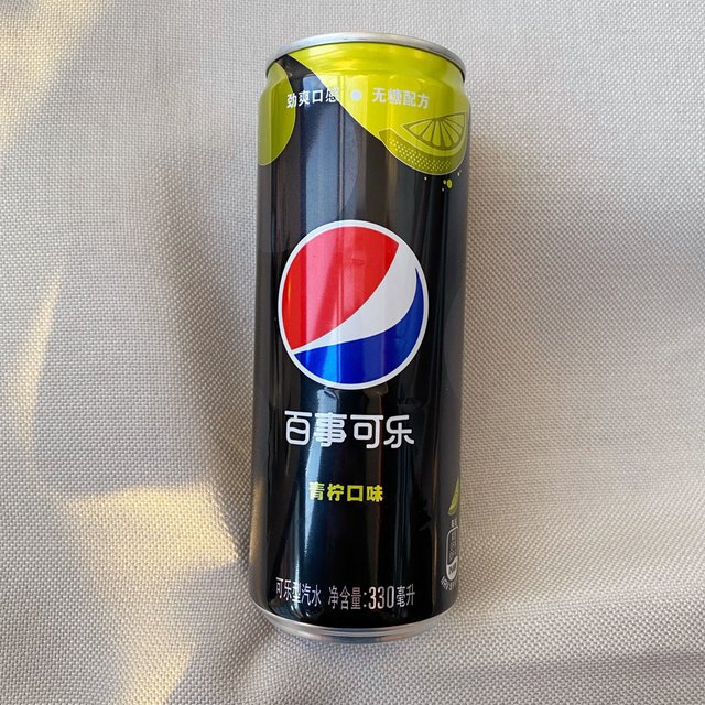 pepsi百事无糖可乐青柠口味500ml12瓶
