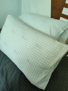 40元两个高枕的全棉枕芯，真的是超值