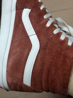 vans 高邦鞋 麂皮翻毛