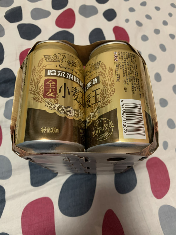 88vipharbin哈爾濱啤酒小麥王啤酒450ml15聽