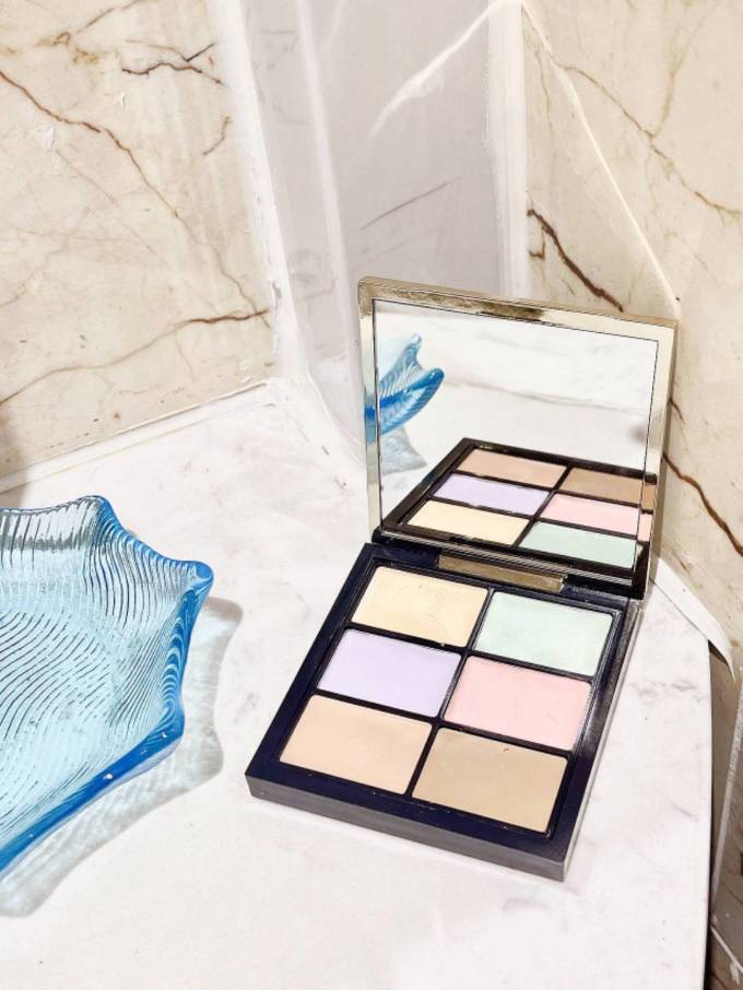 nyx遮瑕膏怎么样好用吗 新手超好用的nyx六色遮瑕盘 7015_什么