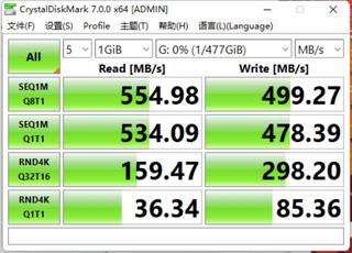 铭瑄终结者512G固态硬盘购后晒