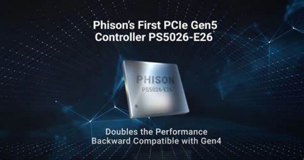 联合AMD、美光：群联推出 PS5026-E26 主控，性能提升两倍