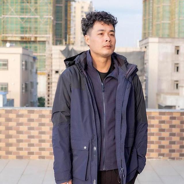 户外防风防水保暖新选择，三种穿搭，森力三合一冲锋衣体验