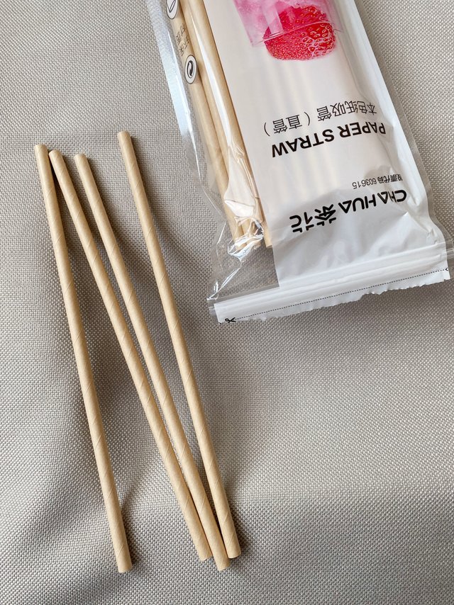 低碳生活，从一根原生纸吸管做起！