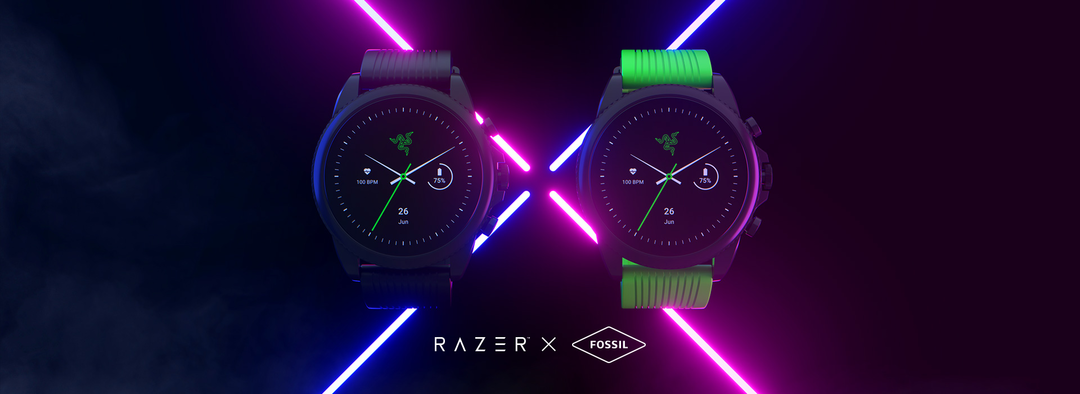 雷蛇发布 Razer X Fossil Gen 6 智能手表：专为游戏玩家设计