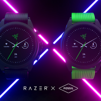 雷蛇发布 Razer X Fossil Gen 6 智能手表：专为游戏玩家设计