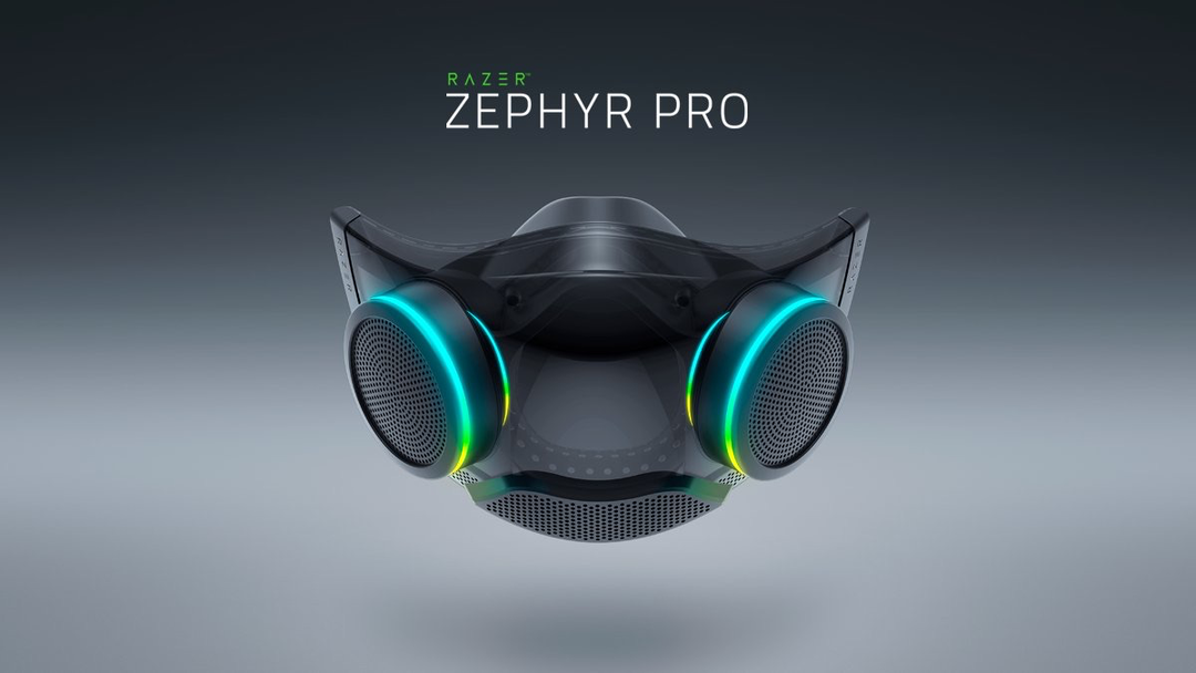 雷蛇 Zephyr Pro 概念面罩发布：内置扬声器