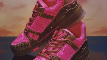 奢华版 LV Trainer“水晶”鞋，经典款售价4万+，值吗？!
