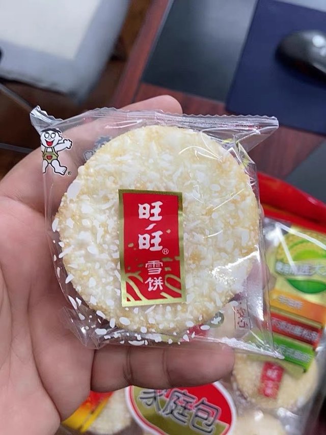 旺旺雪饼，小时候的味道