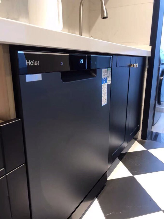 海尔晶彩128t洗碗机全自动家用