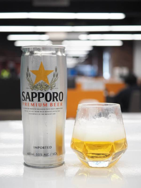 札幌三宝乐sapporo啤酒650ml12听装2件