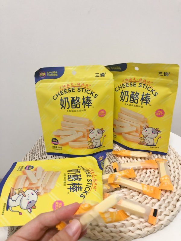 三纯奶酪棒原味60g