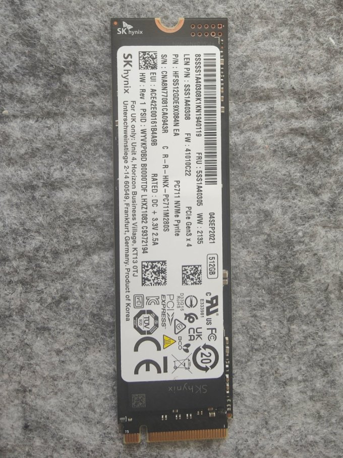 海力士固态硬盘