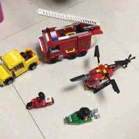 邦宝城市系列积木汽车玩具