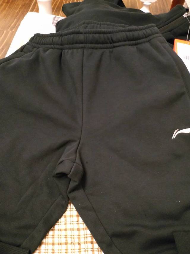 李宁 运动套装男装运动时尚休闲卫衣男裤子