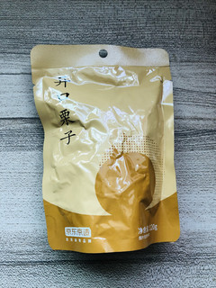 京东京造的开口板栗，香甜软糯原香原味！