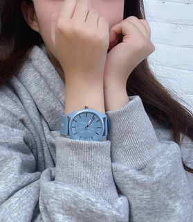 这个绝绝子天蓝色的手表我爱了