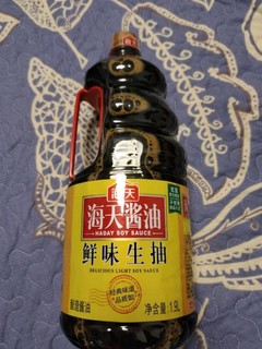 海天鲜味生抽酱油