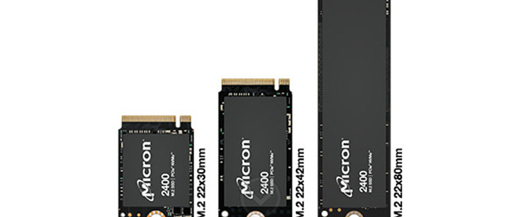 美光推出2400系列M.2 SSD，首搭176层QLC颗粒，最大2TB_固态硬盘_什么值得买
