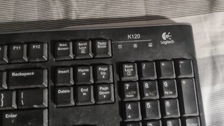 你也可以用三代-罗技K120键盘