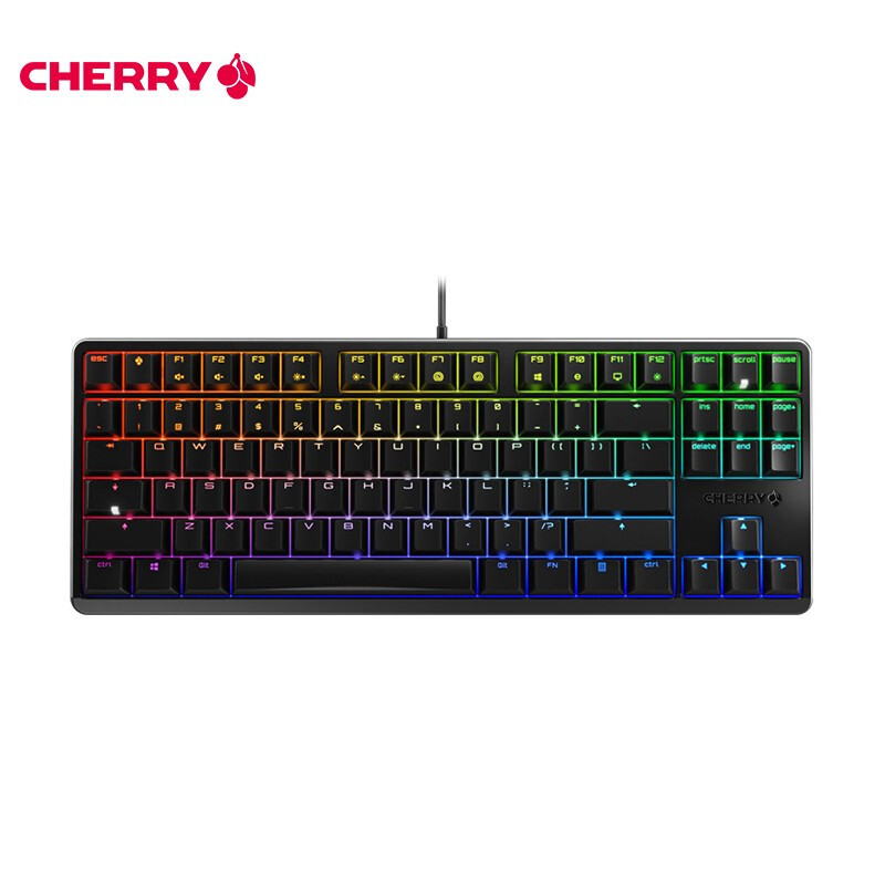 正宗的 CHERRY MX Board 3.0S RGB 静音红轴来了！