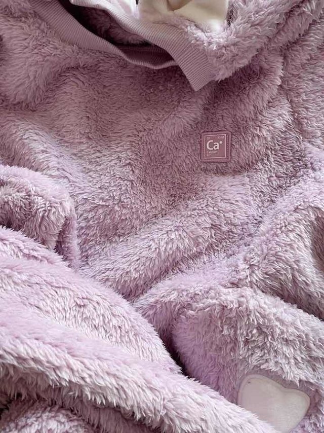 蕉内珊瑚绒睡衣女粉色