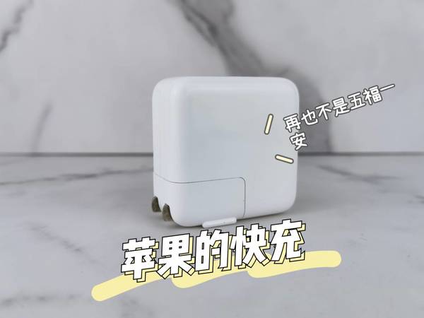 谁说苹果无快充，来自库克大师的环保出品