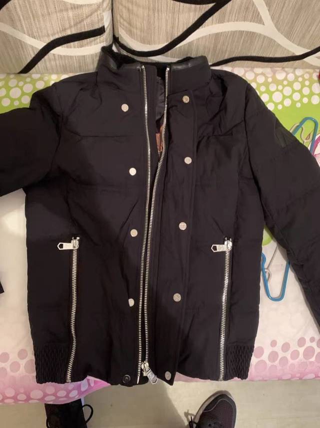 男士立领羽绒服