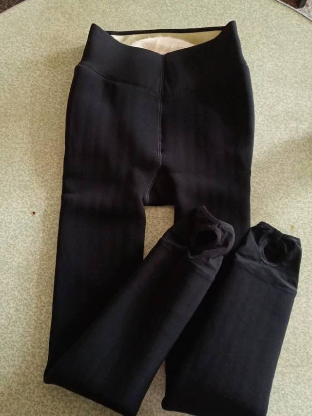 冬天必不可少的加绒裤