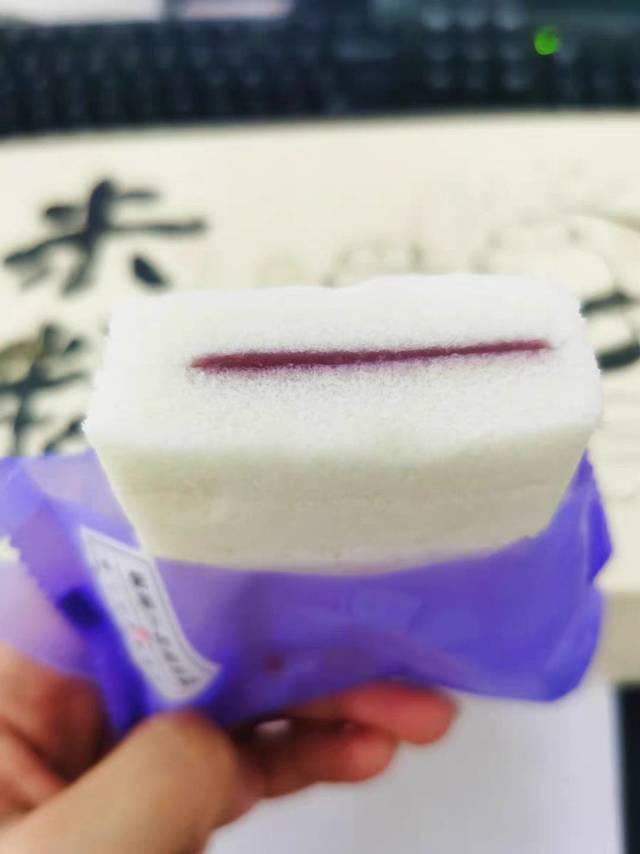 早餐不二之选之紫薯蒸米糕