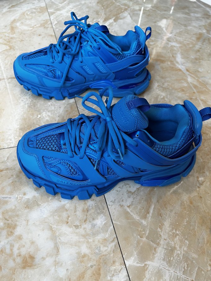 巴黎世家track克莱因蓝