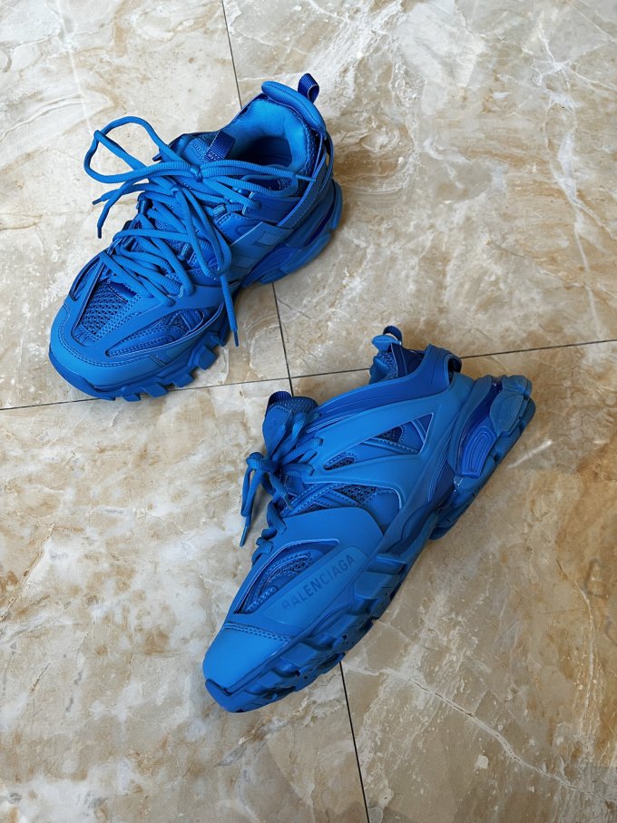 巴黎世家track克莱因蓝